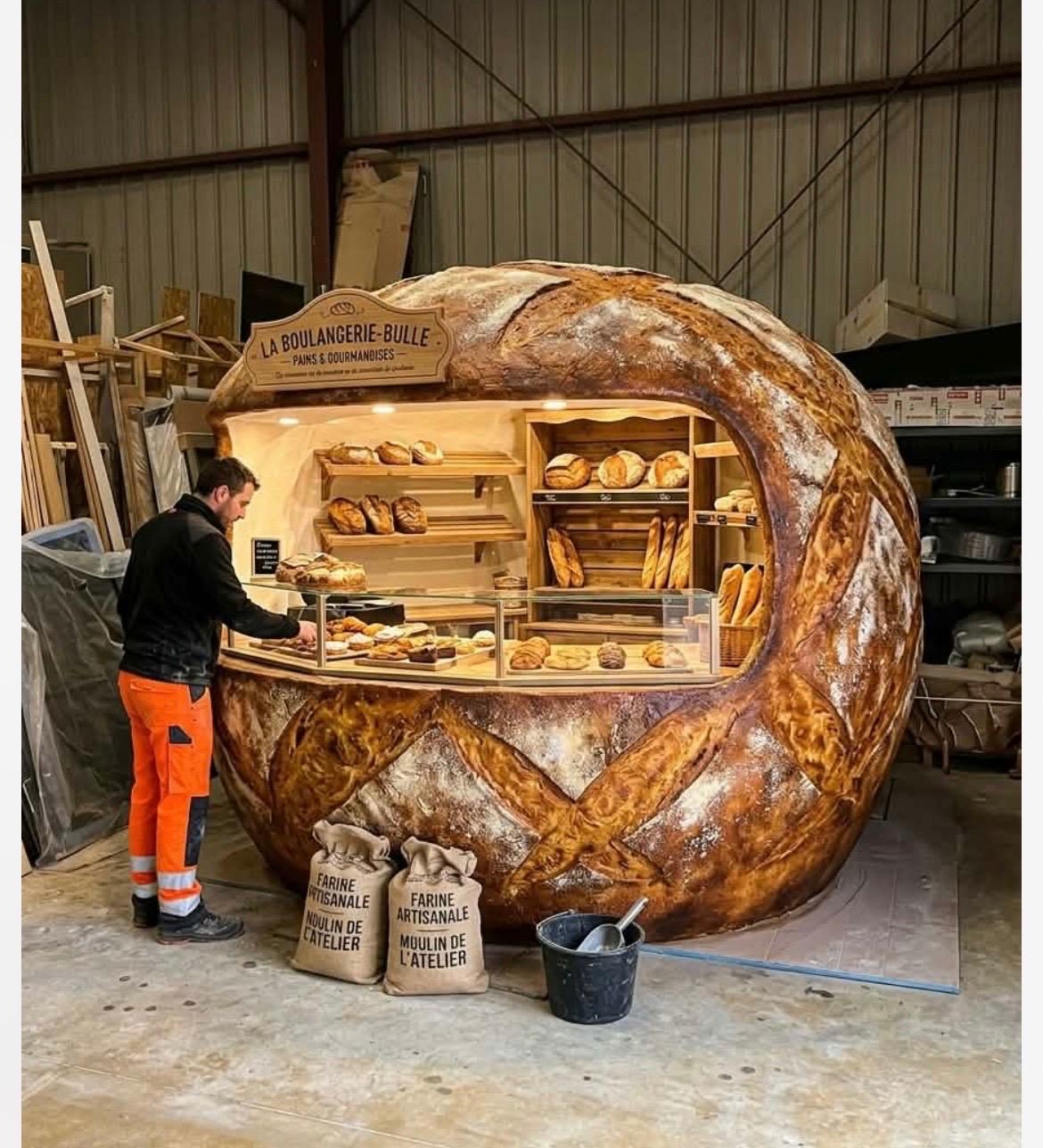 Boulangerie — kiosque personnalisé KIOSPHERE